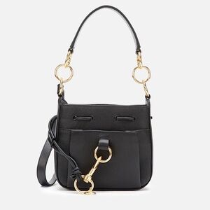 See By Chloe Black and Gold Women's Bag
